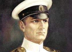 адмирал Александр Колчак, полярный исследователь, герой Первой мировой войны, возглавлявший Белое движение во время Гражданской войны в России в 1918-20 годах