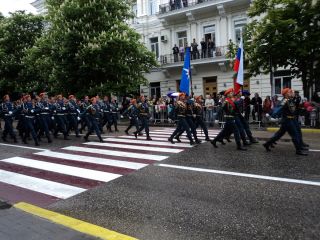 военный парад в Севастополе 