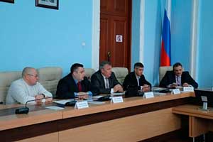 встреча представителей Правительства Севастополя и делегацией Республики Беларусь