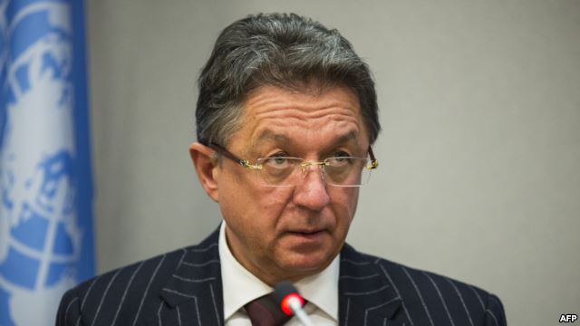 Постоянный представитель Украины при ООН Юрий Сергеев