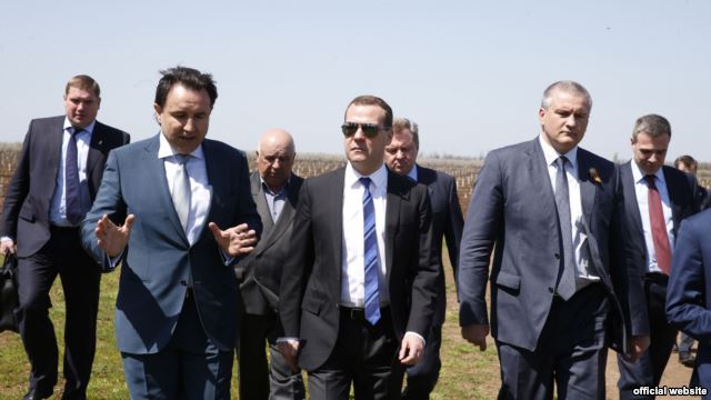 Медведев в Крыму