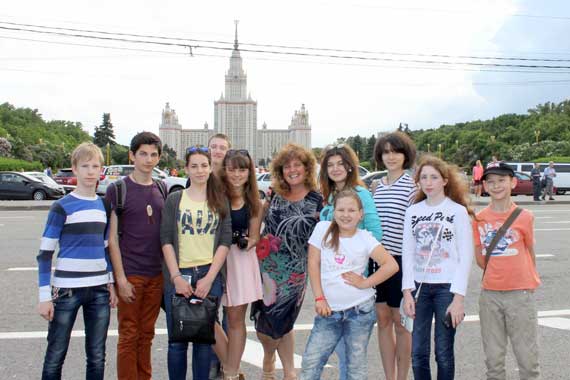 севастопольские дети в Москве
