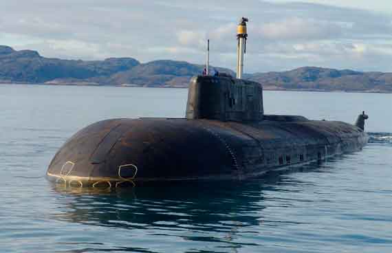 подводная лодка Курск
