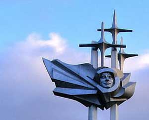 памятник Гагарину в Севастополе