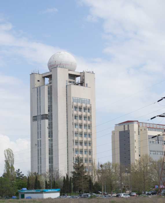 здание КБ радиосвязи "Муссон" в Севастополе