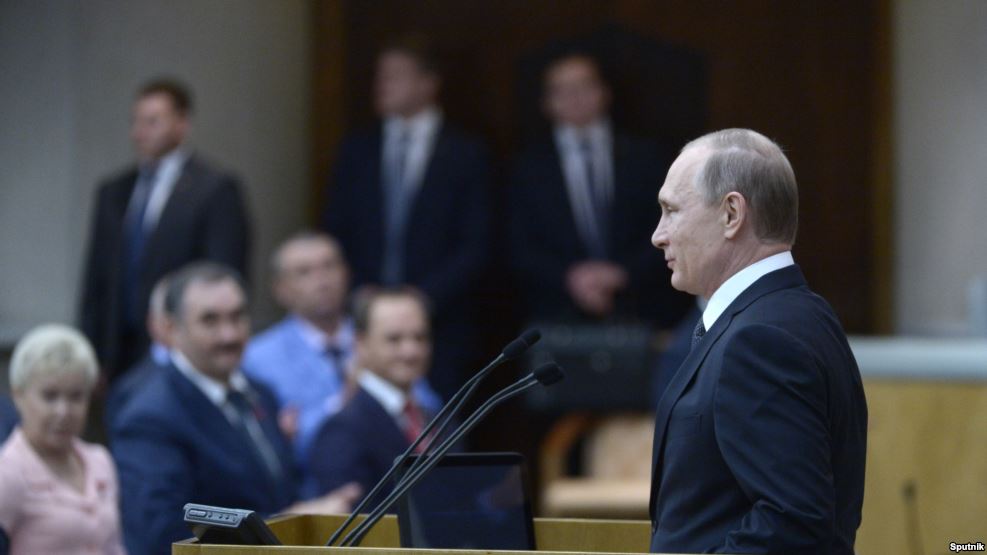 Владимир Путин в Государственной думе России
