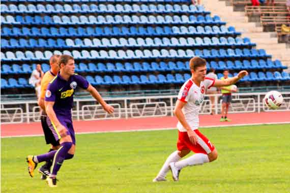 В Ялте местный «Рубин Ялта» сыграл с ФК «Севастополь»