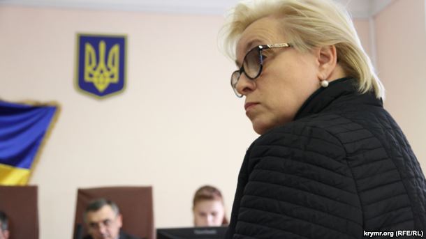Татьяна Рихтун на допросе в суде по делу Владимира Галичего​