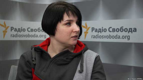 юрист Украинского Хельсинкского союза по правам человека Анна Рассамахина