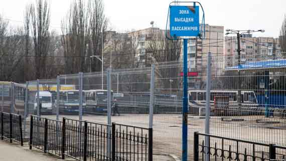 автостанции Крыма ограждают заборами