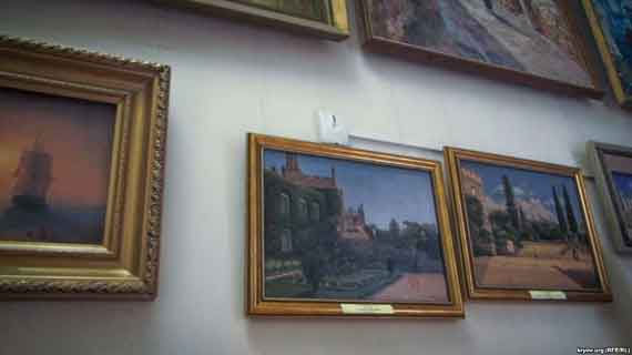 Выставка картин Айвазовского и Шишкина. Симферополь, 2018 год