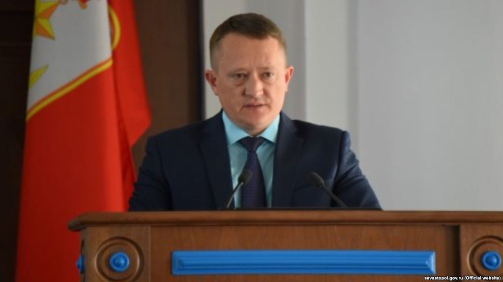 выступление представителя губернатора Севастополя в городском парламенте Михаила Вавилова