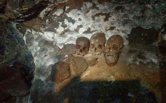 Загадочные останки найдены в пещере Сюндюрлю под Новобобровкой