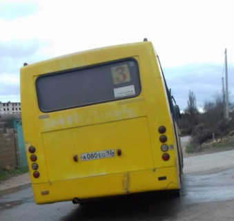 автобус №3 в Севастополе