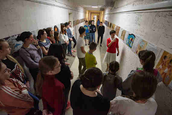 Шедевры истории искусств показали в детской больнице Севастополя
