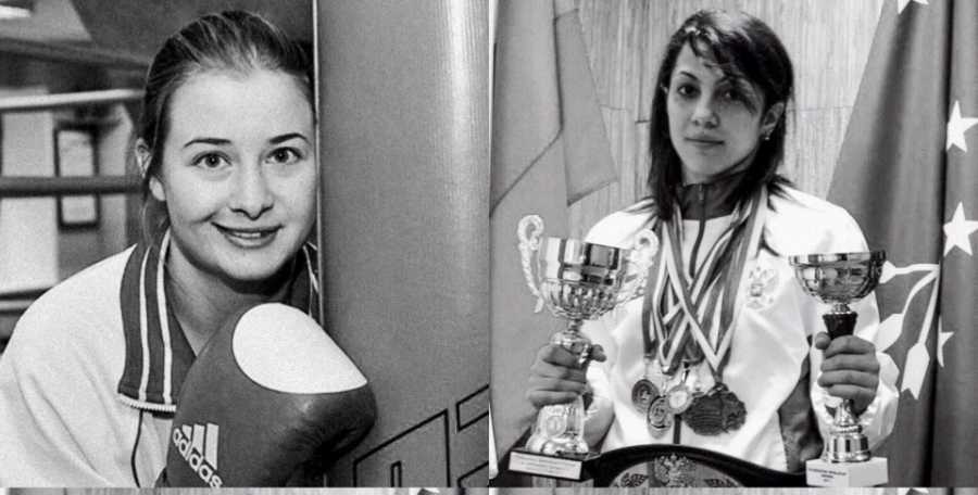 чемпионка мира по кикбоксингу Фатима Жагупова и вице-чемпионки мира по кикбоксингу Элина Гисмеева