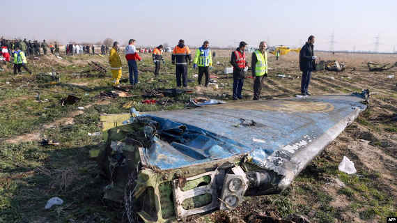 Самолет Boeing 737-800NG авиакомпании «Международные авиалинии Украины» рейса PS752 из Тегерана в Киев потерпел катастрофу вскоре после вылета из международного аэропорта столицы Ирана утром 8 января