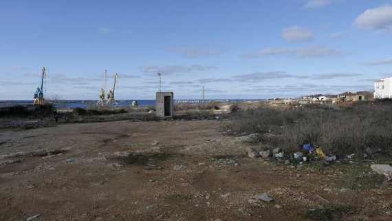  В Севастополе на берегу Камышовой бухты началось строительство школы водолазов ВМФ России