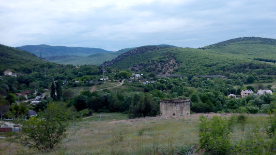 село Черноречье под Севастополем