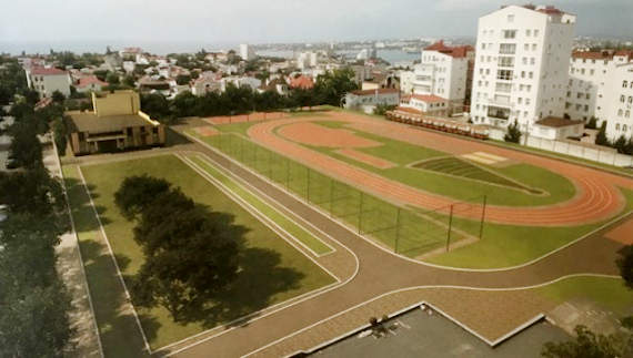 Детский легкоатлетический стадион в Севастополе обещают отремонтировать к маю 2021 года