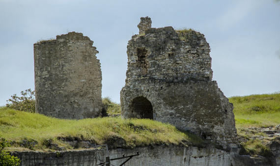 Построенная в XI веке инкерманская крепость Каламита 