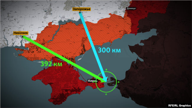 Расчет полета ракеты «Нептун» з дальностью полета 280 километров