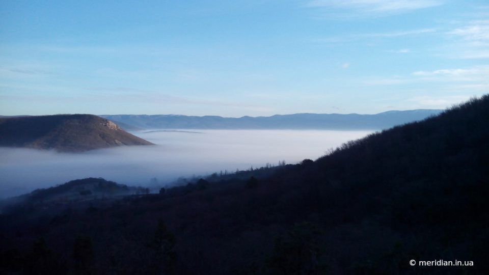 туман в Крымских горах