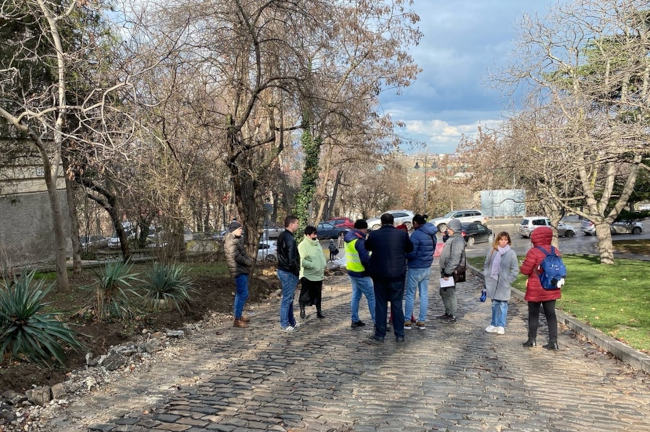 перед ремонтом улицы Суворова в Севастополе