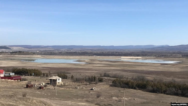 Тайганское водохранилище в Крыму