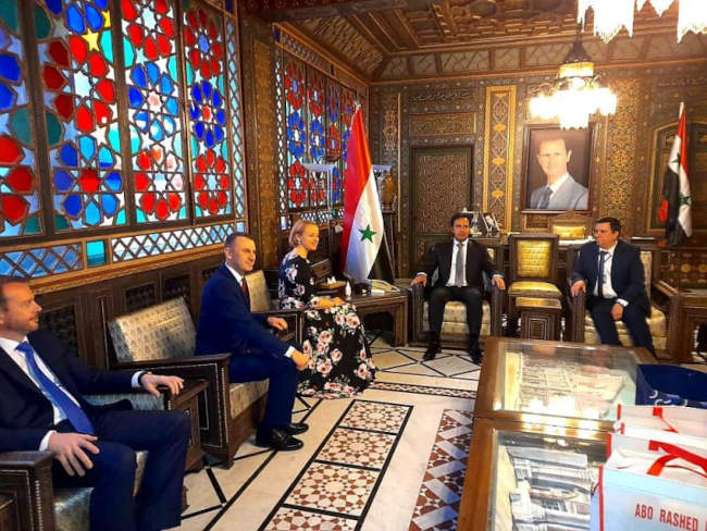 Делегация из Севастополя во главе с вице-губернатором Марией Литовко с трехдневным официальным визитом посетила Сирию