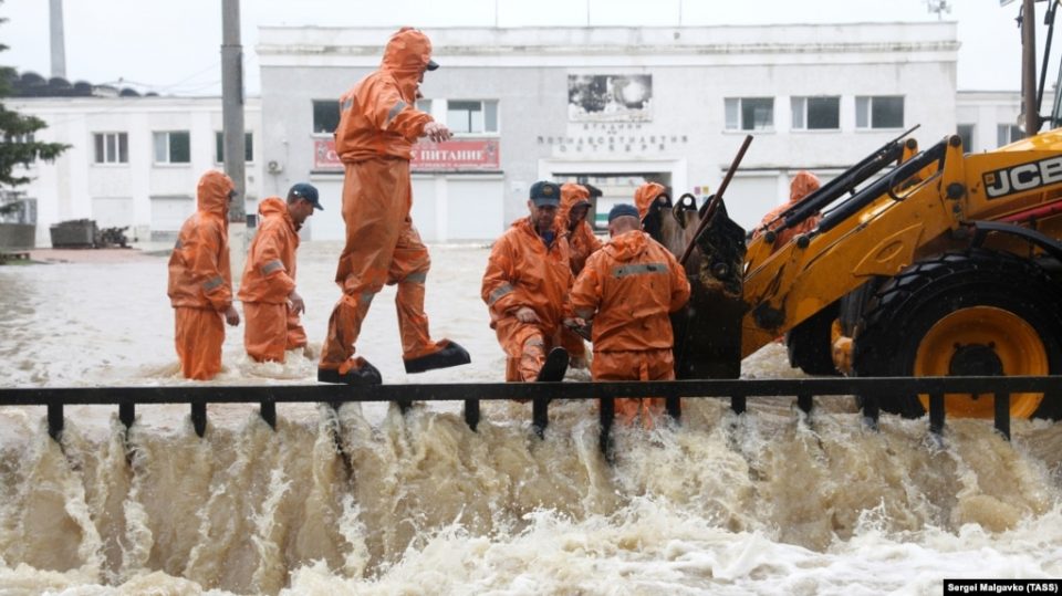 потоп в Керчи 13 августа 2021