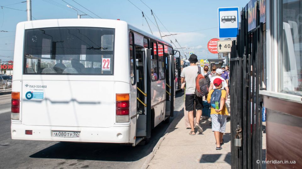 Пассажиропоток в транспорте Севастополя