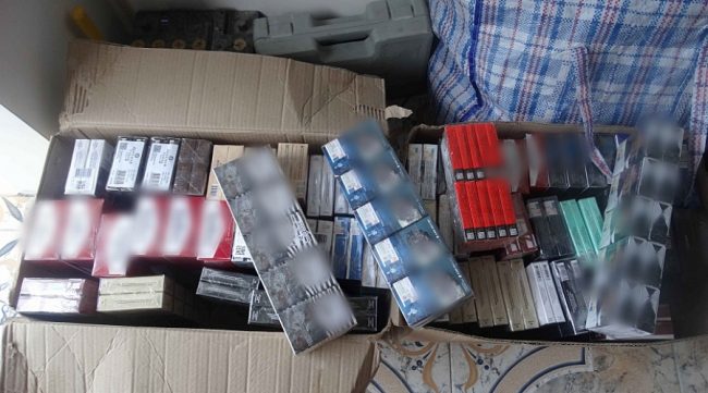 Полицейские изъяли контрафактные сигареты на полмиллиона рублей