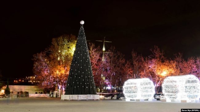 В Севастополе на Новый год