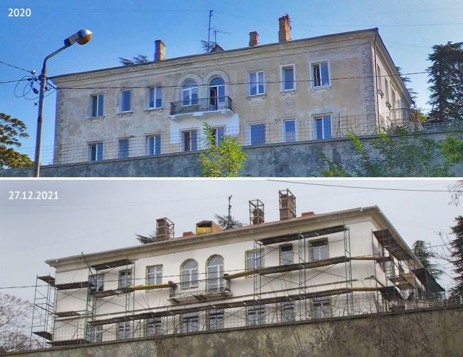 Здание в исторической части Севастополя превращают в «безликую коробку»