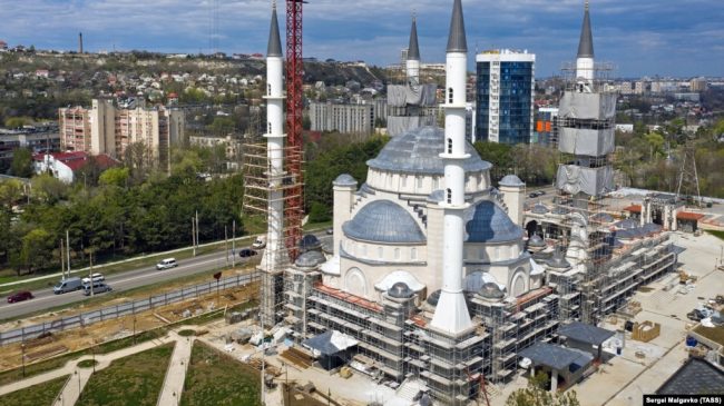 Строительство Соборной мечети Симферополя
