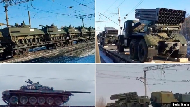 В Крым перебрасывают военную технику из Сибири и Дальнего Востока