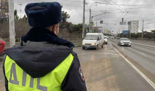 Госавтоинспекция Севастополя провела профилактическое мероприятие «Пешеходный переход».