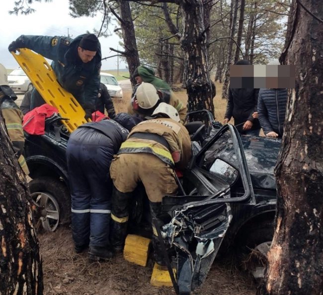 в районе села Тургеневка Бахчисарайского произошло дорожно-транспортное происшествие