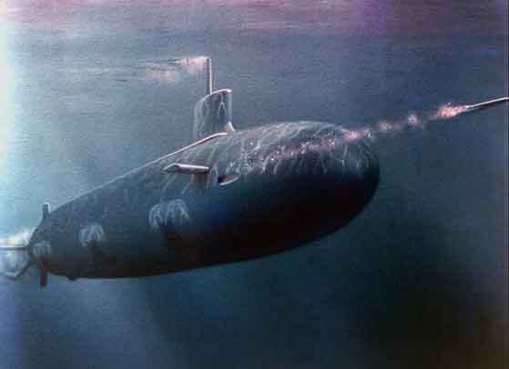 подводная лодка пуск торпеды