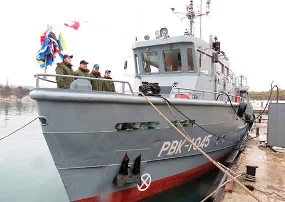 водолазный катер РВК-1045, Черноморский флот