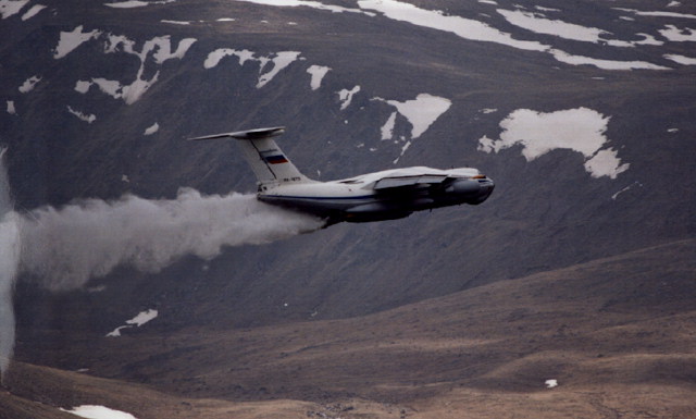ИЛ-76, военно-транспортный самолёт
