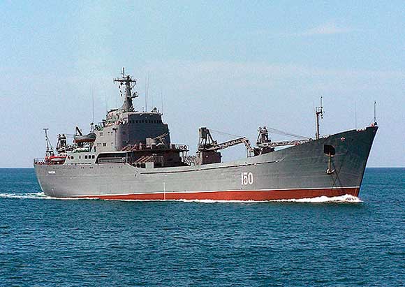 Большой десантный корабль Черноморского флота «Саратов»