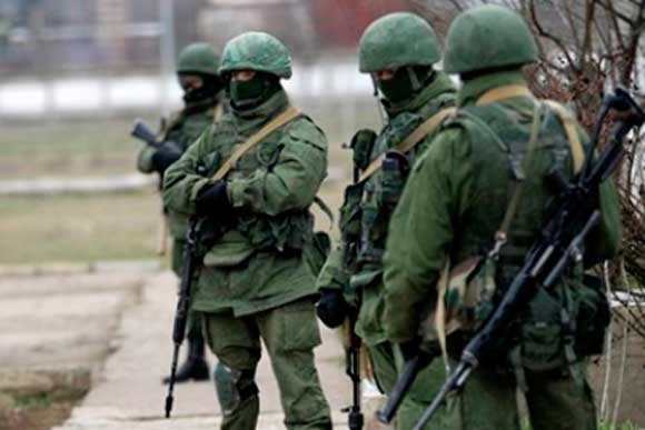 российские войска Крым