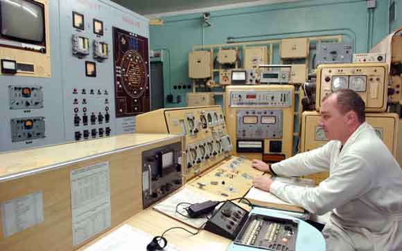 Исследовательский реактор ИР–100, расположенный в Севастопольском институте ядерной энергии и промышленности в поселке Голландия
