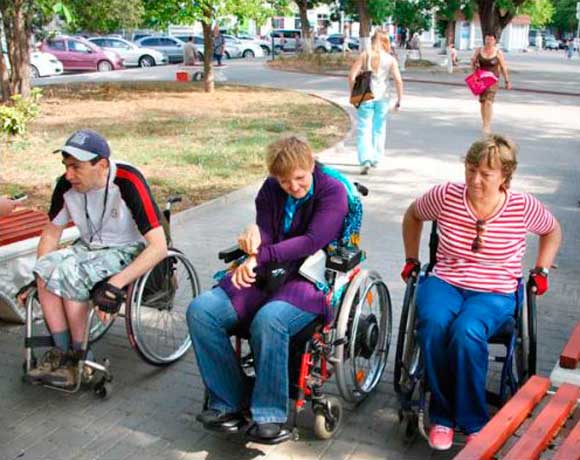 инвалиды-колясочники