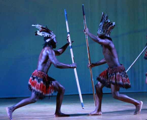 шоу-театр из Конго «Африканская деревня»