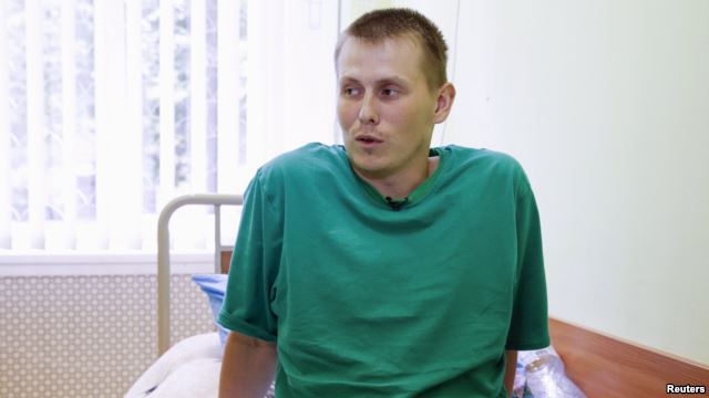 Задержанный в Украине россиянин Александр Александров