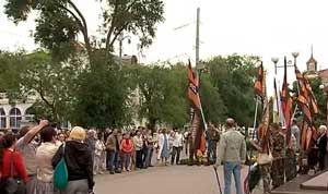 митинг у памятника Екатерине