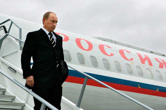 самолёт Путина